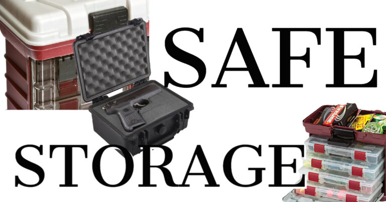 How to safely store knives?