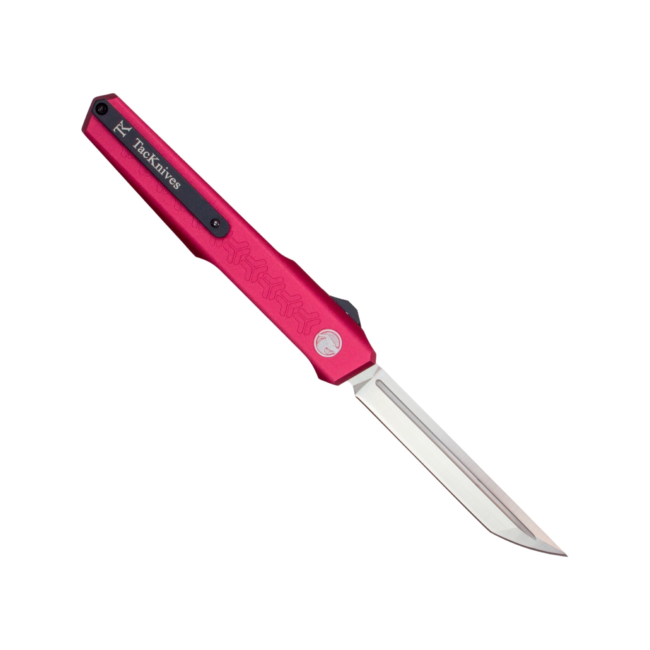 TacKnives automatic switchblade OTF MTU15 red tanto