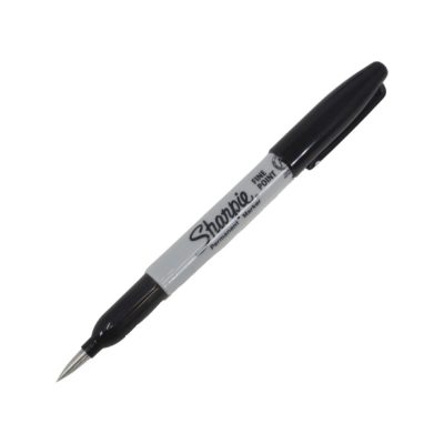 TacKnives EDC Sharpies with Titanium Tip Black