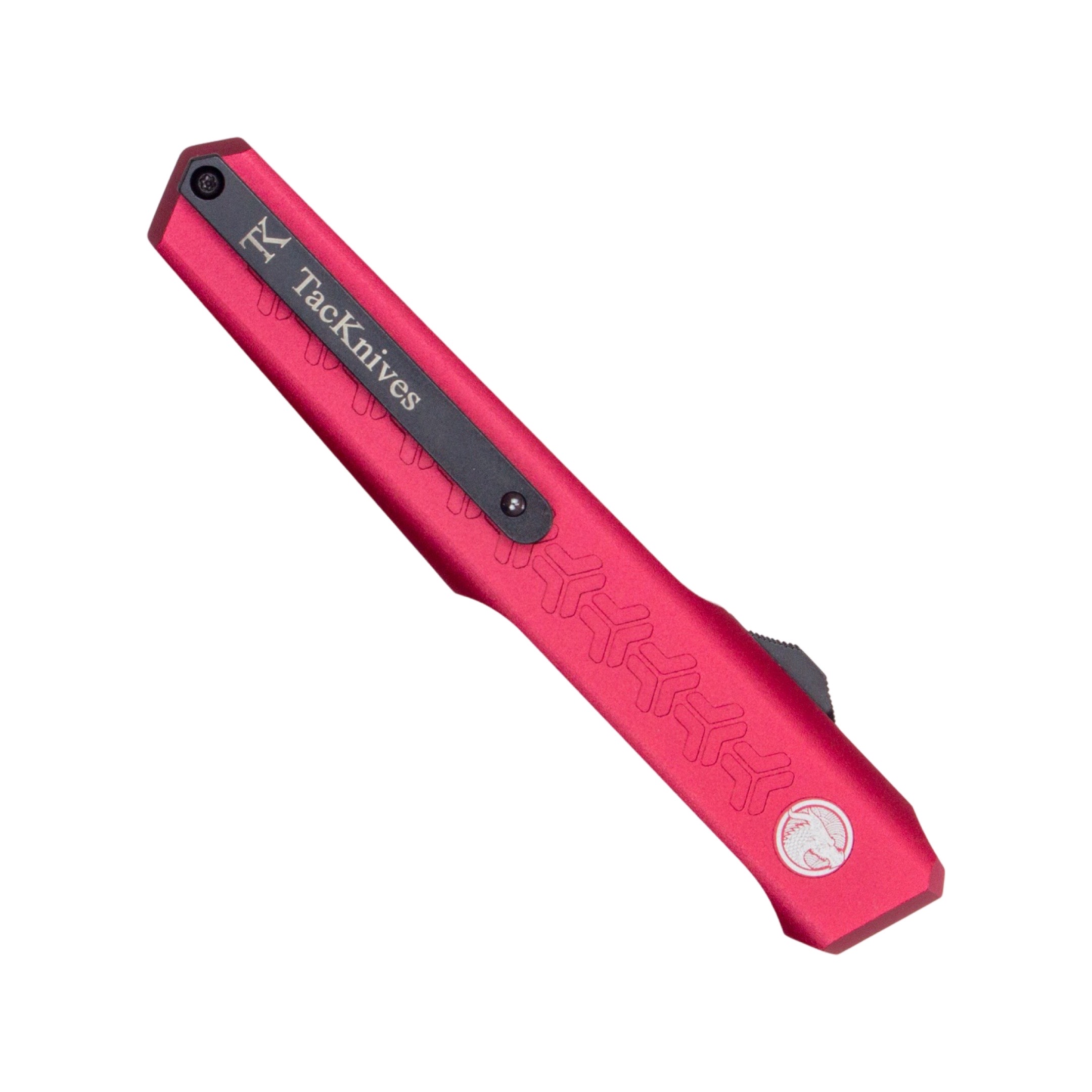 TacKnives automatic switchblade otf knife MTu15 wharncliffe red