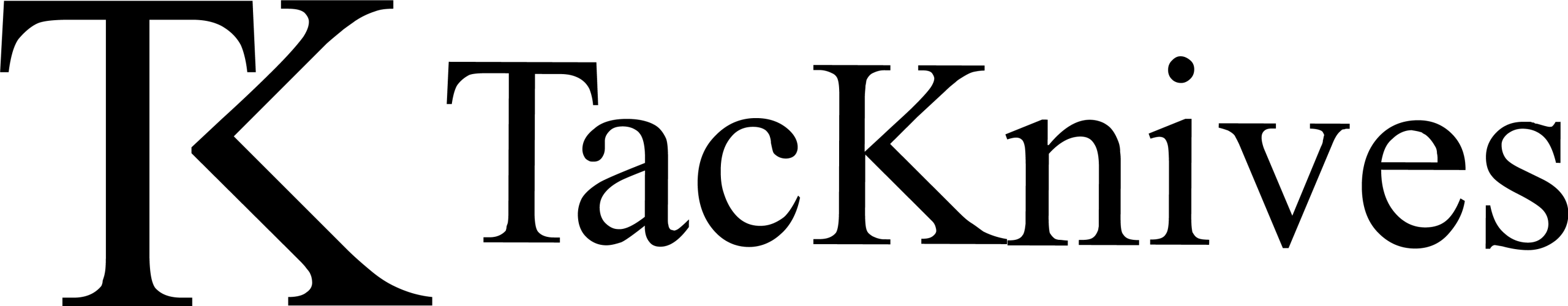 TacKnives Site Logo