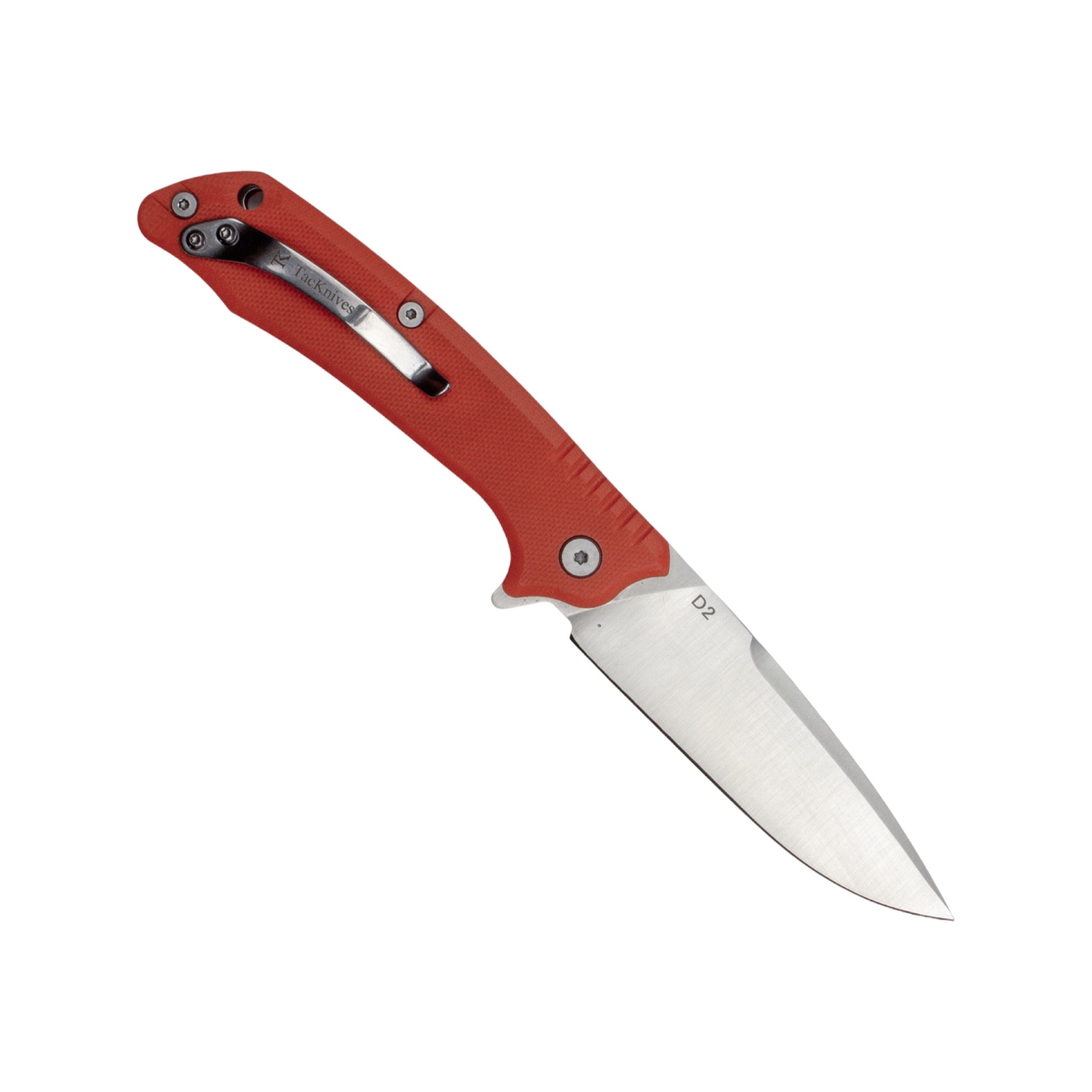TacKnives folding knife liner lock BF09 Orange D2 Blade