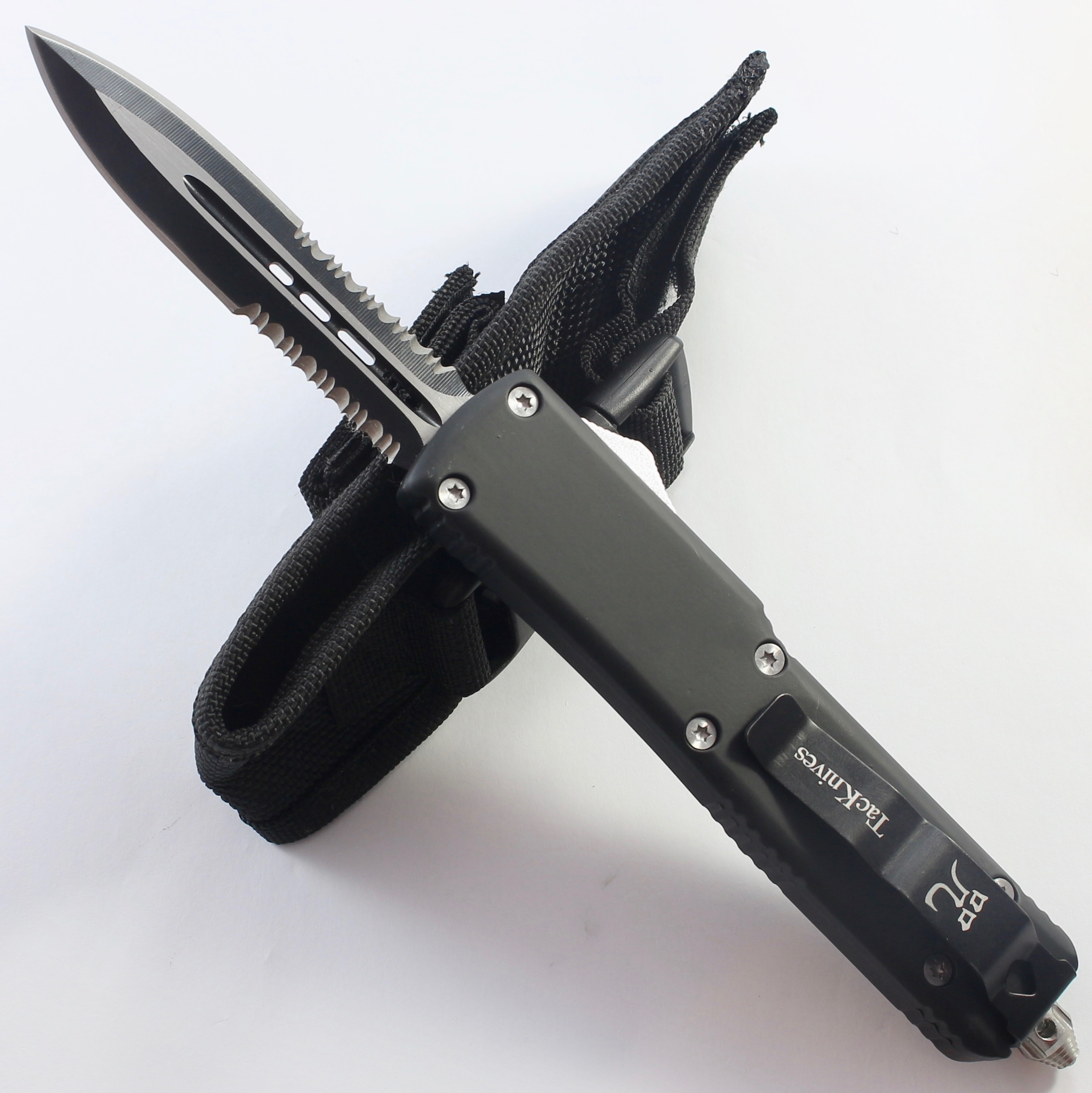 TacKnives OTF Double Action Safety Knife OutTheFront MT9DES TacKnives