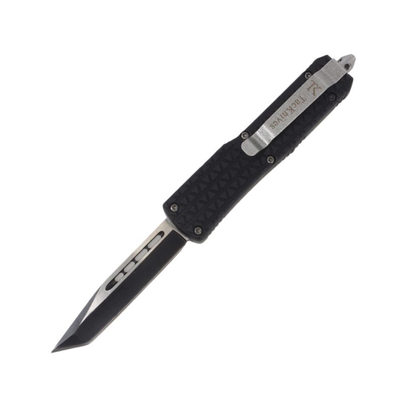 TacKnives Medium-Size Automatic OTF Knife - MD5T (Tanto)