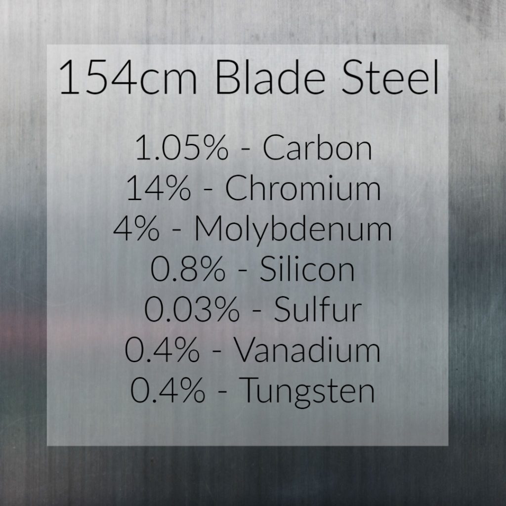 154cm Blade Steel