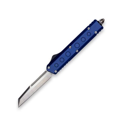 TacKnives MTU14 blue wharncliffe otf knife