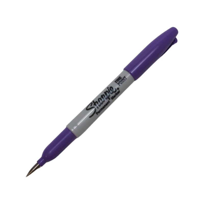 TacKnives EDC Sharpies with titanium tip - Purple