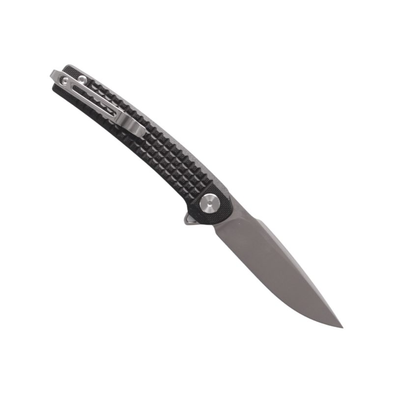 TacKnives G10 folding knife Scapel Black