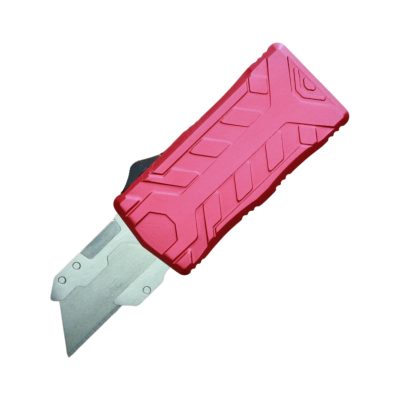 TacKnives OTF Knife Box cutter Red Fatboy
