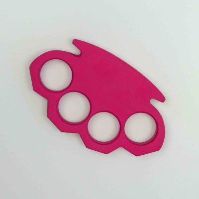 TacKnives Brass Knuckle Hot Pink Full Size