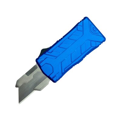 TacKnives blue OTF Knife Box Cutter
