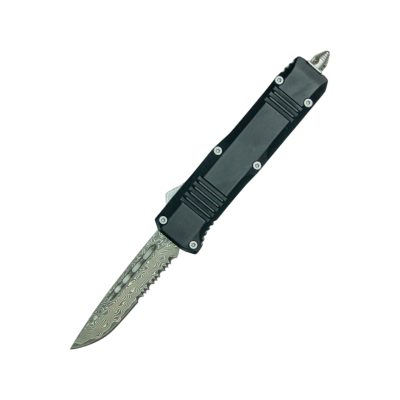 TacKnives OTF Knife MD1DPS Damascus Steel