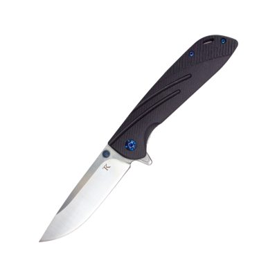 TacKnives folding knife liner lock BF10 black D2 Blade