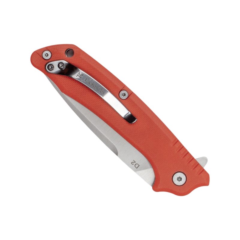 TacKnives folding knife liner lock BF09 Orange D2 Blade