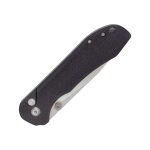 TacKnives button lock folding knife BF11 drop point black