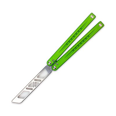 TacKnives Practice butterfly knife balloon BFKP2 - lime green