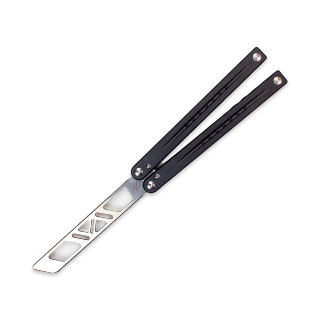 Practice Butterfly Knife Balisong BFKP2 Black TacKnives