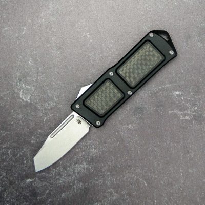 Takcom tactical OTF knife Stubby Wharncliffe