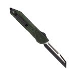 TAKCOM Chimera OTF Knife Green Wharncliffe DLC