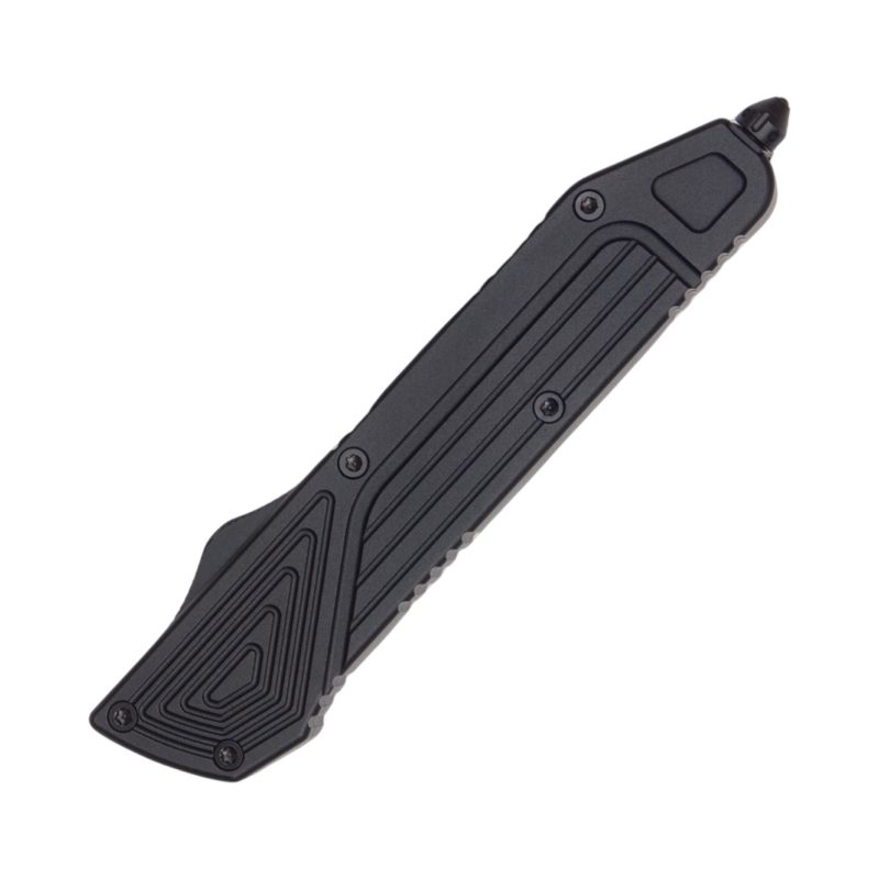 TAKCOM Chimera OTF Knife Black Wharncliffe DLC