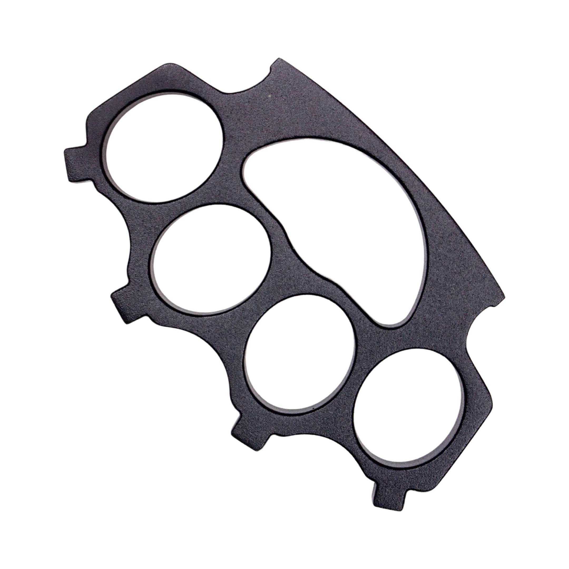 Max Knives American brass knuckles USA 30-06 with black 440 stainless steel  bullet grip