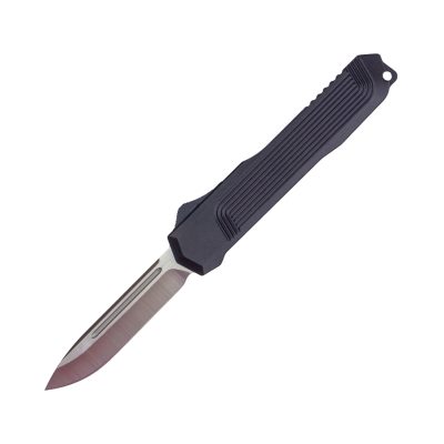 TacKnives The Prism Double Action OTF Knife Black