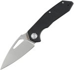 Kubey-Coeus-Liner-Lock-Folding-Knife-black-01 Kubey Vagrant Liner Lock Folding Knife black with g10 handle close up