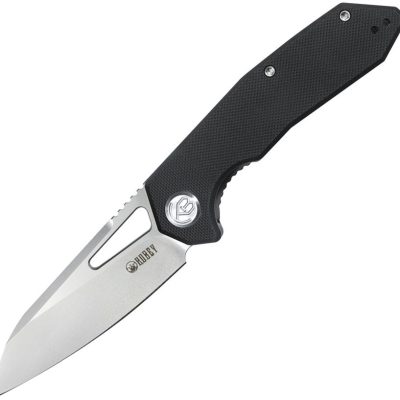 Kubey Vagrant Liner Lock Folding Knife black with g10 handle