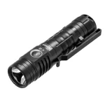 Wuben C2 Power Bank Flashlight Black Features a Pocket Clip