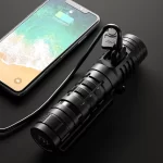 Wuben C2 Power Bank Flashlight in Black