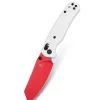 White / Red Painted Blade