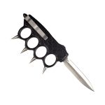 Bladetopia MTU6GLD OTF Knife Knuckles with spike