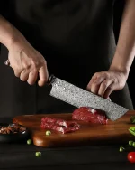 XC129 XinCraft 8 Damascus Nakiri Knife4