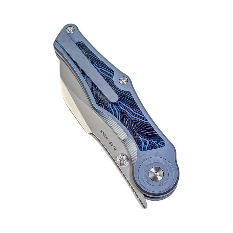 SL-99-G10-14C28N Blade Titanium/G10 Handle