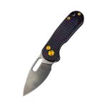 SL-92-Black-14C28N Blade Titanium Handle