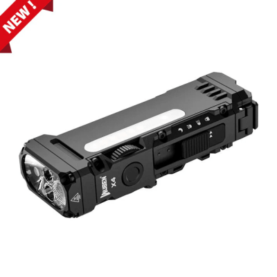 WUBEN X4 FLASHLIGHT 1500LM IP68 BLACK