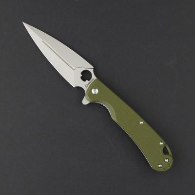DAGGERR ARROW FOLDING KNIFE 3.9" VG10 BEAD BLAST BLADE OLIVE G10 HANDLE EDC