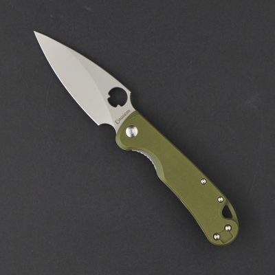 DAGGERR ZHALO MINI FOLDING KNIFE 3.35" VG10 BEAD BLAST BLADE OLIVE G10 HANDLE EDC