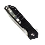 Six Leaf Sl-52 Black with damascus blade
