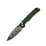 Six Leaf SL-59 Micarta Damascus Blade