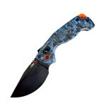 CJRB Double Tap Crushed Carbon Fiber Glow in the dark