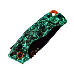 CJRB Double Tap Crushed Carbon Fiber Glow in the dark