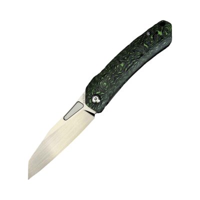 TACRAY DRZ01 FOLDING KNIFE ZDP-189 66 HRC SATIN BLADE FAT CARBON HANDLE LINER LOCK