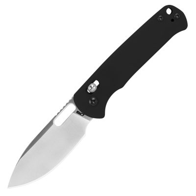 CJRB HECTARE FOLDING KNIFE 3.19" AR-RPM9 SAND POLISH BLADE BLACK G10 HANDLE EDC