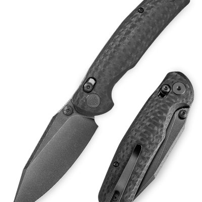 TRIVISA HORNET Hornet-CG FOLDING KNIFE 3.38" 14C28N ROSE GOLD BLADE GREY CARBON FIBER G10 HANDLE EDC