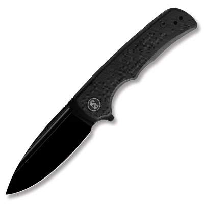 M MIGURON TALISM FOLDING KNIFE 3.01" D2 STONEWASH BLADE BLACK G10 HANDLE EDC