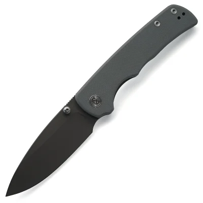 M MIGURON TALISM L FOLDING KNIFE 3.5" 14C28N GREY PVD BLADE DARK GREY G10 HANDLE EDC